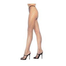 Ciorapi Plasa Leg Avenue Spandex Diamond - Negru