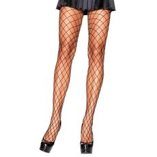 Ciorapi Plasa Leg Avenue Spandex Diamond - Negru