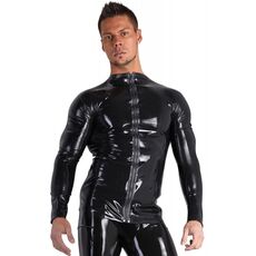 Salopeta Barbati Latex - Negru
