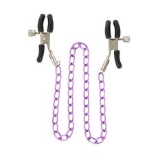 Cleme Sfarcuri ToyJoy "Nipple Chain" 50 cm - vedere frontala