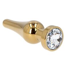 Butt Plug Anal Toyz4Lovers "Ace of Spades" 10 cm - Galben