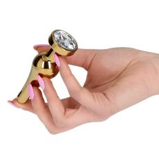 Butt Plug Anal Toyz4Lovers "Ace of Spades" 10 cm - Galben##