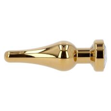 Butt Plug Anal Toyz4Lovers "Ace of Spades" 10 cm - Galben##