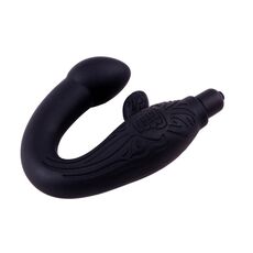 Vibrator Masaj Prostata Chisa Novelties "Black Mont" 25 cm - Negru - vedere laterala