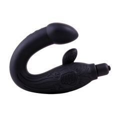 Vibrator Masaj Prostata Chisa Novelties "Black Mont" 25 cm - Negru - dimensiuni complete