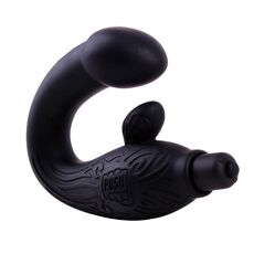 Vibrator Masaj Prostata Chisa Novelties "Black Mont" 25 cm - Negru - detaliu design