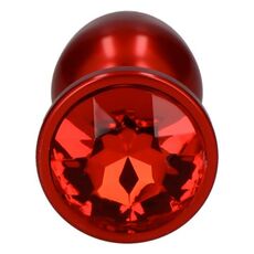 Butt Plug AnalToyz4Lovers "Deep Red" 7 cm - Rosu##