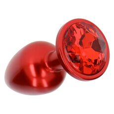 Butt Plug AnalToyz4Lovers "Deep Red" 7 cm - Rosu##