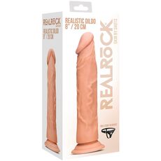 Dildo Realistic RealRock, 21,5 cm - Natural