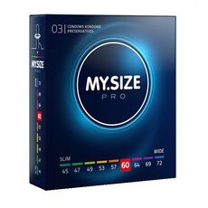 Prezervative Premium My Size "MY SIZE PRO" 60 mm - 3 Bucati