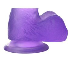 Dildo Violet Small, Jelly Purple [ 16cm x 3,5 cm ]#