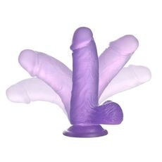 Dildo Violet Small, Jelly Purple [ 16cm x 3,5 cm ]#