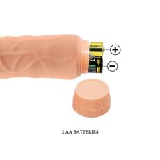 Vibrator Baile »Barbara Jeff« 20 cm - Natural