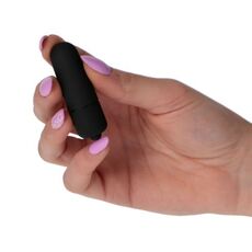 Vibrator Toyz4Lovers »Mini Bullet« 5,5 cm - Negru - detaliu design