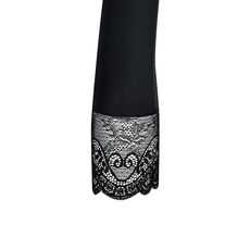 Manusi Lungi cu Dantela Obsessive - Negru