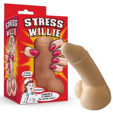 Antistress Dildo Spencer & Fleetwood "Willie" 12 cm - Natural##