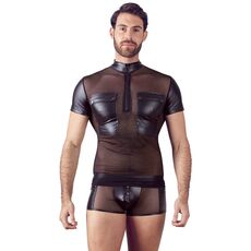 Camasa Barbati Matte Leather Look