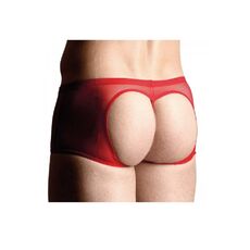 Chiloti Barbati Boxeri Plasa RosuTransparent, Softline