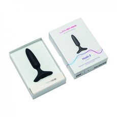 Vibrator Anal Lovense »Hush 2« 4,7 cm - Negru