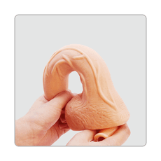 Dildo XXL, Beautiful Jack, Life Like Skin, [ 26 cm x 5 cm ] - culoare si material