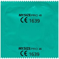 Prezervative Premium My Size "MY SIZE PRO" 45 mm - 10 Bucati - detaliu finisaj