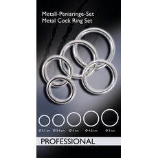 Inele din Metal Bad Kitty "Professional" Argintiu##