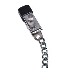 Lant sfarcuri si cleme, Boob Chain with Nipple Clamps#