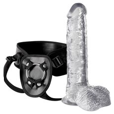 StrapOn Crystal Clear »Invisible Hunter« 15 cm
