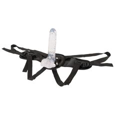 StrapOn Crystal Clear »Invisible Hunter« 15 cm