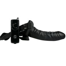 StrapOn Vibrator pentru Barbati You2Toys &raquo;Easy Rider&laquo; 17 cm - Negru
