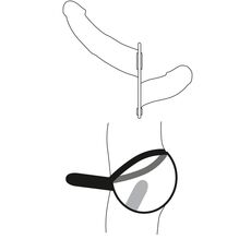 Strapon Femei Excellent Power »Double Thruster« 17 cm