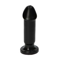 Butt Plug Anal Toyz4Lovers "Gino" 13 cm - Negru - culoare si material