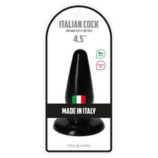 Butt Plug Toyz4Lovers "Ivo Black" 14 cm -Negru##
