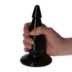 Butt Plug Toyz4Lovers "Pino Black" 15,5 cm - Negru##