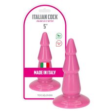 Butt Plug Toyz4Lovers "Pino Pink" 15,5 cm - Roz