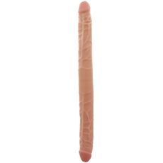Dildo Dublu Toy Joy "Get Real" 41 cm - Natural##