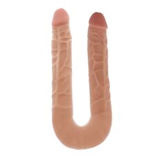Dildo Dublu Toy Joy "Get Real" 41 cm - Natural