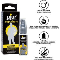 Gel pentru Performante Sexuale Pjur "Superhero Serum" 20 ml##
