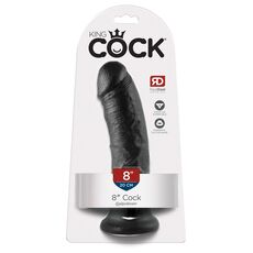 Dildo Pipedream "King Kock" 20,3 cm - Negru