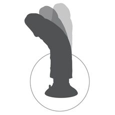 Vibrator Pipedream »King Cock« 23,5 cm - Natural