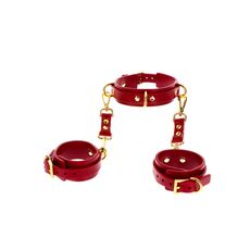 Zgarda si Catuse Taboom »Bondage In Luxury« Rosu