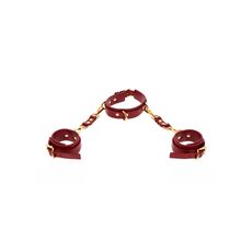 Zgarda si Catuse Taboom »Bondage In Luxury« Rosu