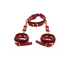 Zgarda si Catuse Taboom »Bondage In Luxury« Rosu