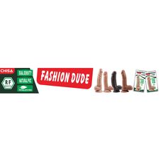 Dildo Chisa Novelties "Fashion Dude" 21,6 cm - Natural - vedere laterala