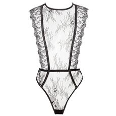 Body Sexy Emiliana Beauty Night - Negru - vedere laterala
