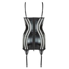 Set Babydoll Portjartier si Chilot Marilyn Beauty Night - Negru - dimensiuni complete