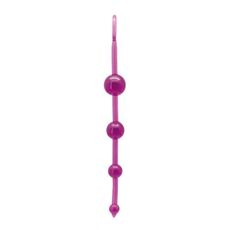 Bile Anale Toyz4Lovers 20 cm - Violet - culoare si material