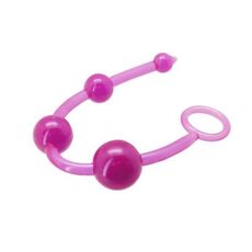 Bile Anale Toyz4Lovers 20 cm - Violet - dimensiuni complete