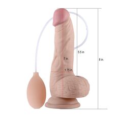 Dildo Lovetoy "Cumming Softee" 20,32 cm - Natural##