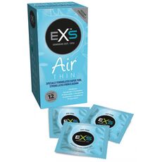 Prezervative EXS Air Thin, 12 buc - vedere frontala